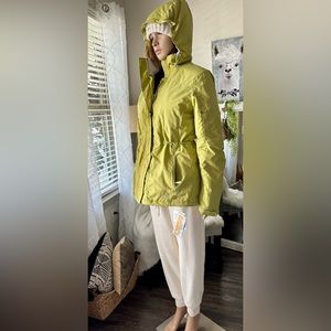 Eddie Bauer Women’s Windfoil Parka Green Winter Jacket Small New
